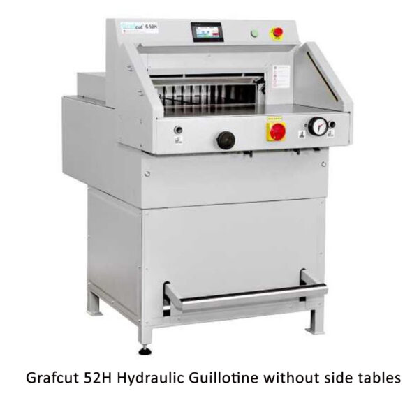 Grafcut 52H Guillotine without side tables