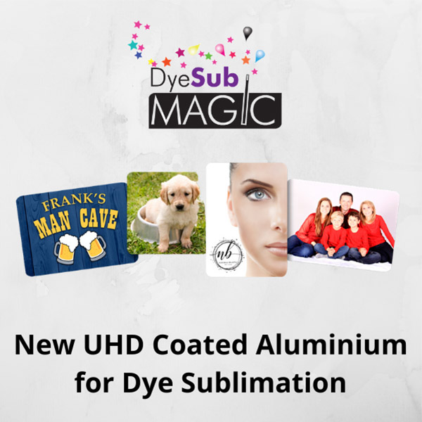 UHD Coated Aluminium Panels for Dye Sublimation