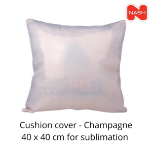 Cushion Cover - Champagne Glitter for Sublimation