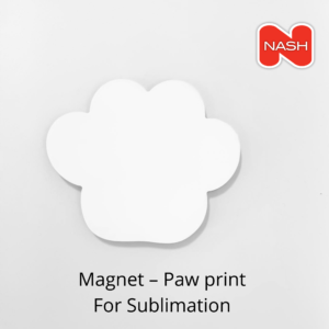 Magnet Paw print for Sublimation