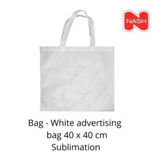 Bag - White advertising bag Sublimation