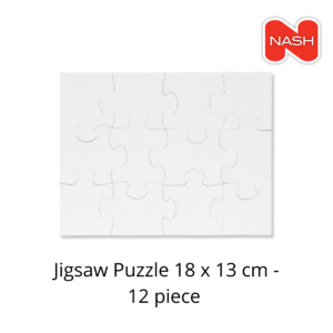 Jigsaw Puzzle 18 x 13 cm - 12 piece for sublimation