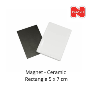 Magnet - Ceramic Rectangle Sublimation