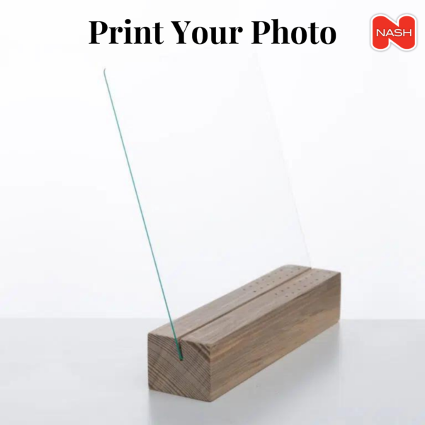Print Your Photo - Wooden Stand (2)