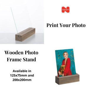 Print Your Photo - Wooden Stand