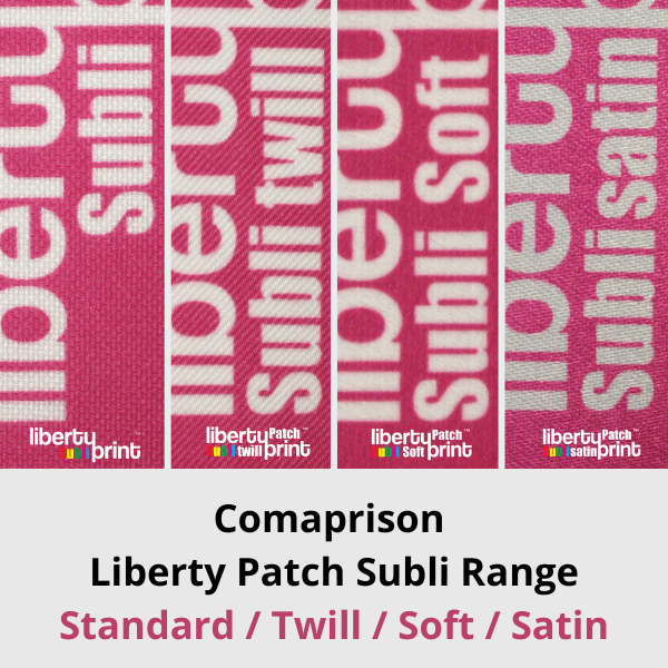 Liberty Patch Subli HTV - Comparison